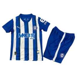Deportivo Alavés Heimtrikot Kinder 2025-2026 Günstige Fußballtrikots