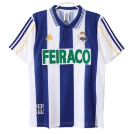 Deportivo de La Coruña Heimtrikot Retro 1999-2000 Günstige Fußballtrikots