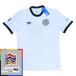 Deutschland Heimtrikot 125th Anniversary UEFA Nations League Patch 2025 Günstige Fußballtrikots
