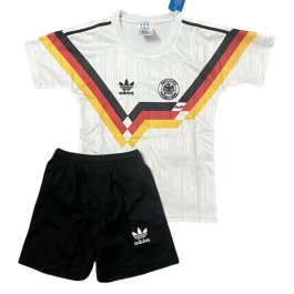 Deutschland Heimtrikot Kinder Retro 1990 Günstige Fußballtrikots
