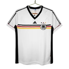 Deutschland Heimtrikot Retro 1998 Günstige Fußballtrikots