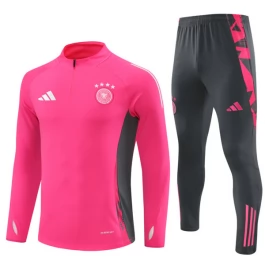 Deutschland Trainingsanzüge Kinder 2024-25 - 1-4 Zip Pink