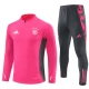 Deutschland Trainingsanzüge Kinder 2024-25 - 1-4 Zip Pink