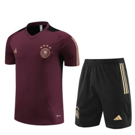 Deutschland Trainingsshirt Anzüge 2023-24 - Dark Rot