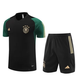 Deutschland Trainingsshirt Anzüge 2023-24 - Schwarz
