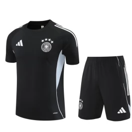 Deutschland Trainingsshirt Anzüge 2025-26 - Shorts Schwarz