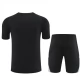 Deutschland Trainingsshirt Anzüge Kinder 2025-26 - Shorts Schwarz
