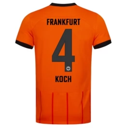 Eintracht Frankfurt Koch 4 Ausweichtrikot 2024-2025 Günstige Fußballtrikots