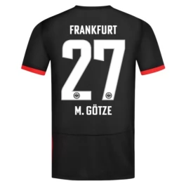 Eintracht Frankfurt M.Götze 27 Auswärtstrikot 2024-2025 Günstige Fußballtrikots