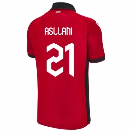 EM 2024 Albanien Asllani 21 Heimtrikot Günstige Fußballtrikots