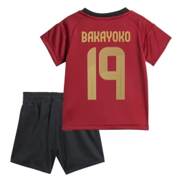 EM 2024 Belgien Bakayoko 19 Heimtrikot Kinder