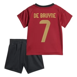 EM 2024 Belgien De Bruyne 7 Heimtrikot Kinder