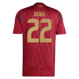 EM 2024 Belgien Doku 22 Heimtrikot Günstige Fußballtrikots