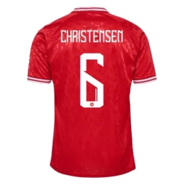 EM 2024 Dänemark Christensen 6 Heimtrikot Günstige Fußballtrikots