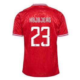 EM 2024 Dänemark Højbjerg 23 Heimtrikot Günstige Fußballtrikots
