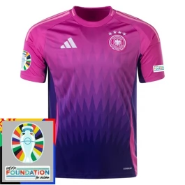 EM 2024 Deutschland Auswärtstrikot Günstige Fußballtrikots Patch