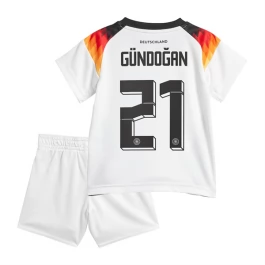 EM 2024 Deutschland Gündoğan 21 Heimtrikot Kinder