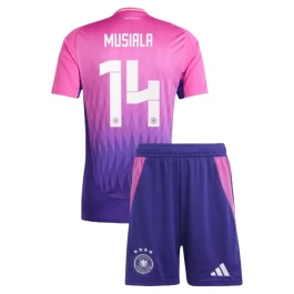 EM 2024 Deutschland Musiala 14 Auswärtstrikot Kinder Günstige Fußballtrikots