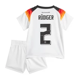EM 2024 Deutschland Rüdiger 2 Heimtrikot Kinder