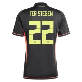 EM 2024 Deutschland Ter Stegen 22 Torwart Heimtrikot Günstige Fußballtrikots