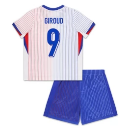 EM 2024 Frankreich Giroud 9 Auswärtstrikot Kinder