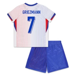 EM 2024 Frankreich Griezmann 7 Auswärtstrikot Kinder