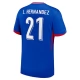 EM 2024 Frankreich L.Hernandez 21 Heimtrikot