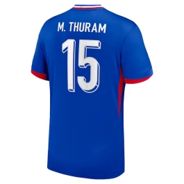EM 2024 Frankreich M.Thuram 15 Heimtrikot
