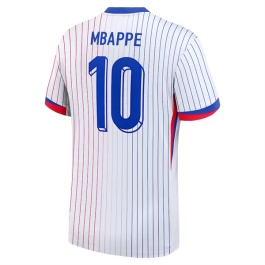EM 2024 Frankreich Mbappé 10 Auswärtstrikot EM 2024 Frankreich Mbappé 10 Auswärtstrikot