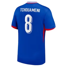 EM 2024 Frankreich Tchouaméni 8 Heimtrikot