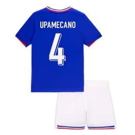 EM 2024 Frankreich Upamecano 4 Heimtrikot Kinder