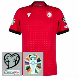 EM 2024 Georgien Ausweichtrikot Günstige Fußballtrikots Patch