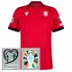 EM 2024 Georgien Ausweichtrikot Günstige Fußballtrikots Patch