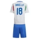 EM 2024 Italien Barella 18 Auswärtstrikot Kinder Günstige Fußballtrikots