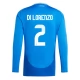 EM 2024 Italien Di Lorenzo 2 Heimtrikot L/S Günstige Fußballtrikots