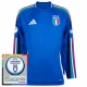 EM 2024 Italien Heimtrikot L/S Günstige Fußballtrikots Patch