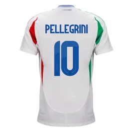 EM 2024 Italien Pellegrini 10 Auswärtstrikot Günstige Fußballtrikots