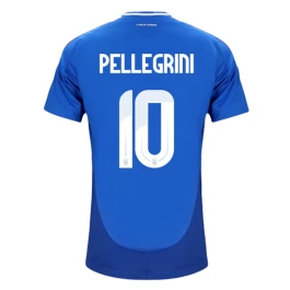 EM 2024 Italien Pellegrini 10 Heimtrikot Günstige Fußballtrikots