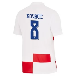 EM 2024 Kroatien Kovačić 8 Heimtrikot Günstige Fußballtrikots