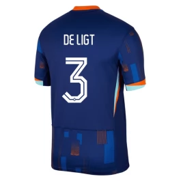 EM 2024 Niederlande De Ligt 3 Auswärtstrikot Günstige Fußballtrikots