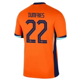 EM 2024 Niederlande Dumfries 22 Heimtrikot Günstige Fußballtrikots