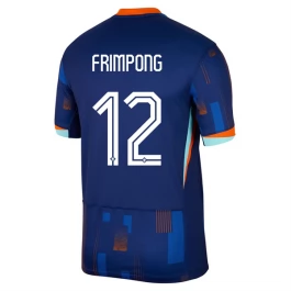 EM 2024 Niederlande Frimpong 12 Auswärtstrikot Günstige Fußballtrikots