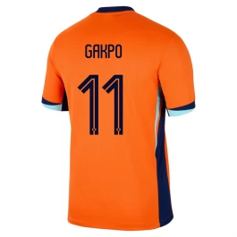 EM 2024 Niederlande Gakpo 11 Heimtrikot Günstige Fußballtrikots