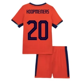 EM 2024 Niederlande Koopmeiners 20 Heimtrikot Kinder Günstige Fußballtrikots
