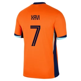 EM 2024 Niederlande Xavi 7 Heimtrikot Günstige Fußballtrikots