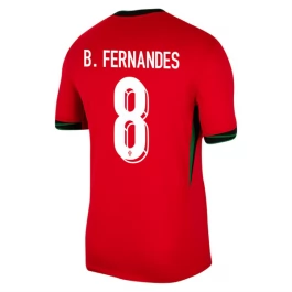 EM 2024 Portugal B.Fernandes 8 Heimtrikot Günstige Fußballtrikots