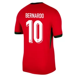 EM 2024 Portugal Bernardo 10 Heimtrikot Günstige Fußballtrikots