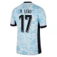 EM 2024 Portugal R.Leão 17 Auswärtstrikot Günstige Fußballtrikots