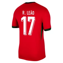EM 2024 Portugal R.Leão 17 Heimtrikot Günstige Fußballtrikots
