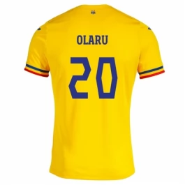 EM 2024 Rumänien Olaru 20 Heimtrikot Günstige Fußballtrikots
